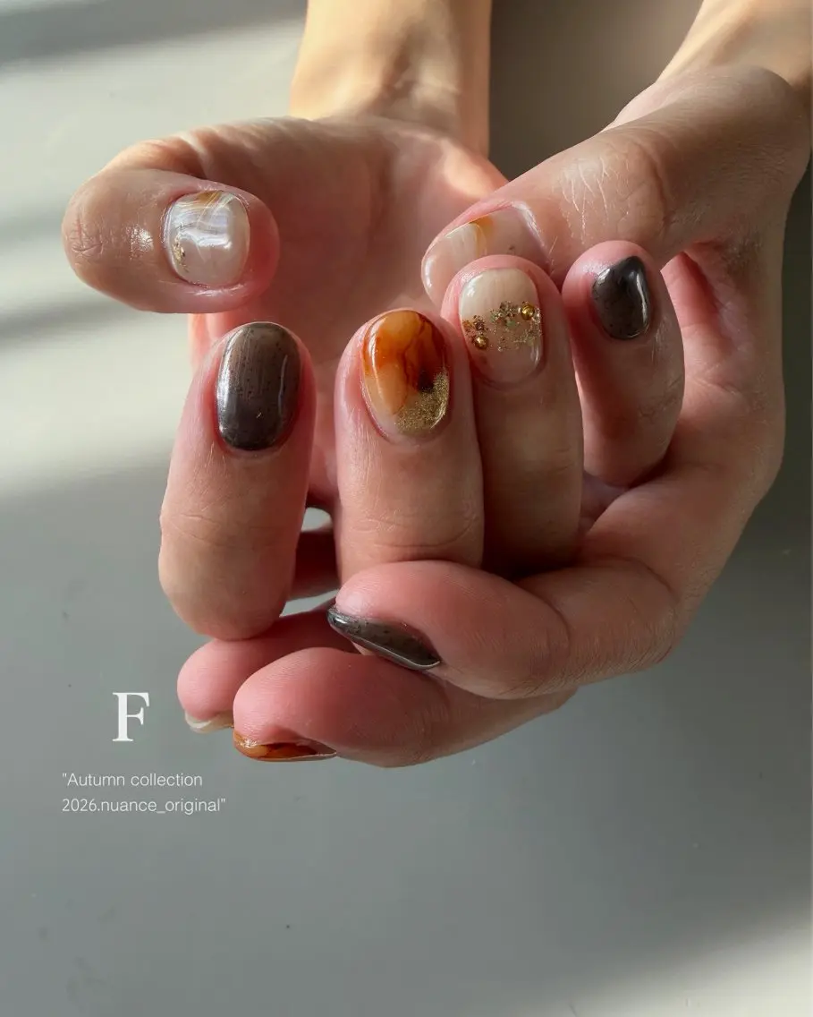 ネイル ニュアンスネイル ハンドネイル ハンドケア freex nail /ニュアンス/個性派のネイルデザイン
