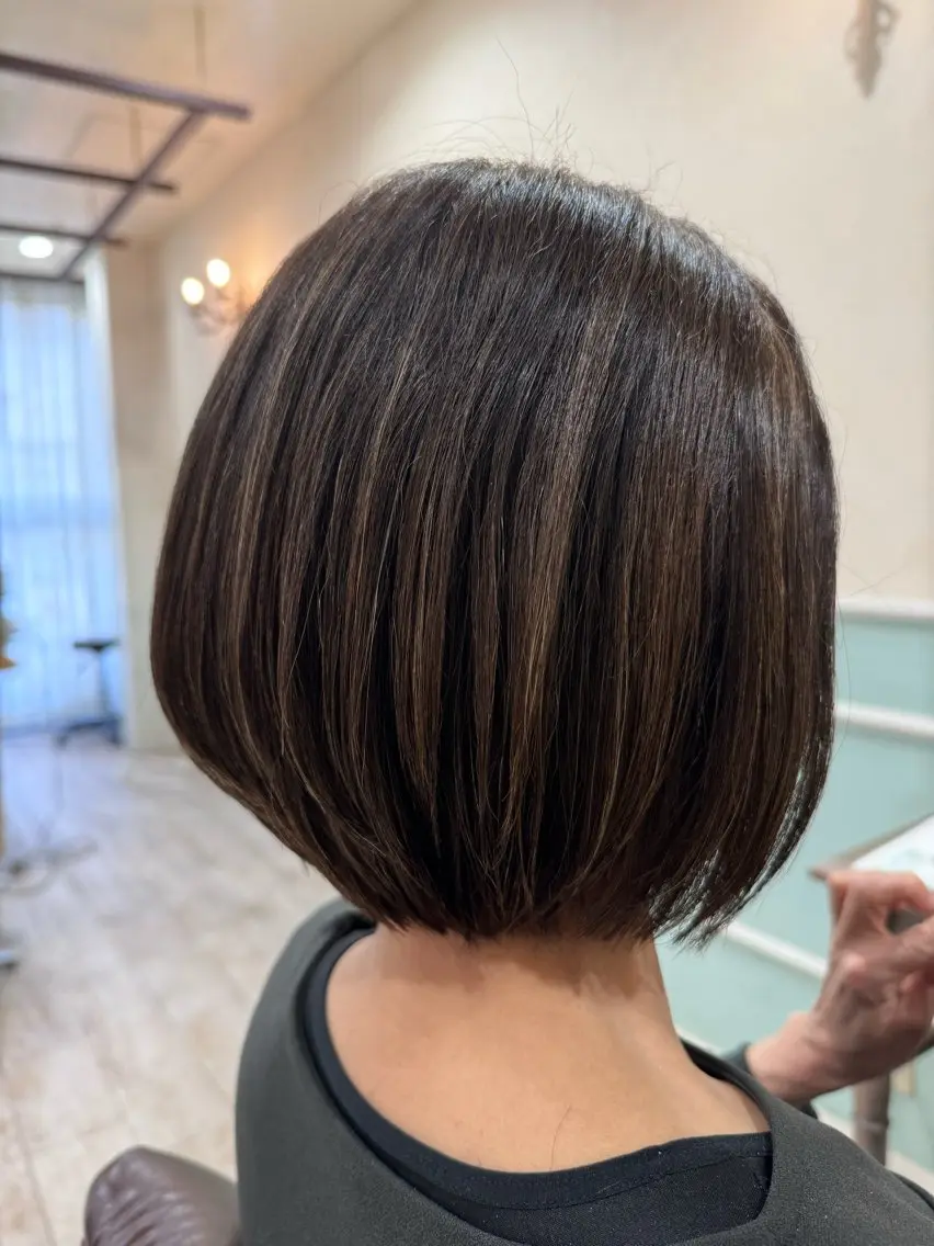 ショート カラー ショートボブ ボブ 髪質改善 ショートヘア トリートメント カット ヘアカラー トリートメント 新越谷noble店長 松本拓也▶◀*.のヘアスタイル