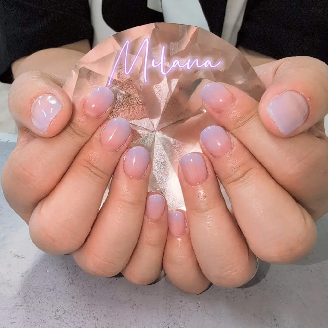 ネイル グラデーション Milana 川瀬のネイルデザイン