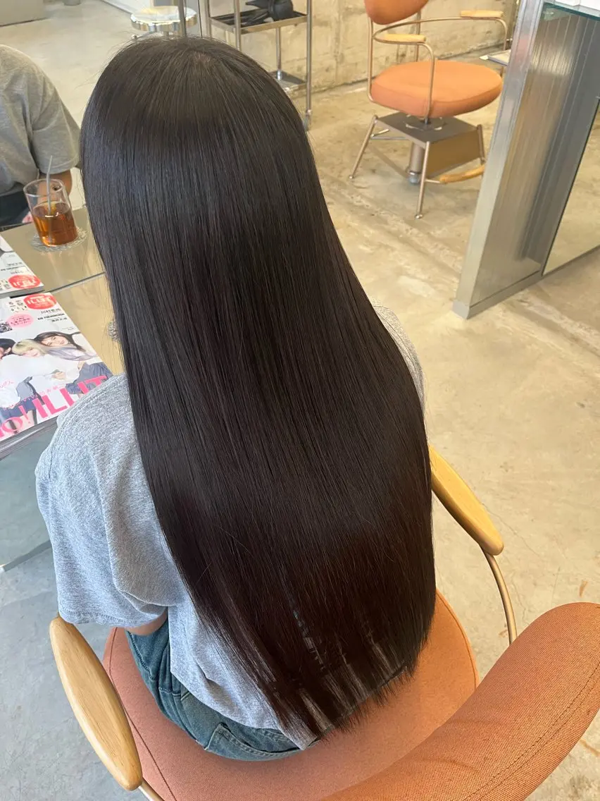 ロング 髪質改善 トリートメント YUIMARL岡山店 YUNOKA🦋🫧のヘアスタイル