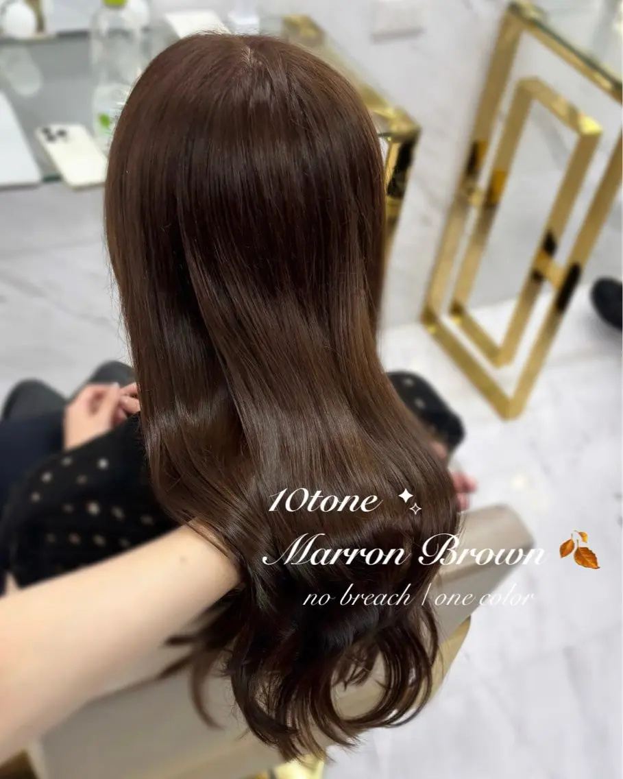 ロング カラー ヘアカラー 岡山 愛のヘアスタイル