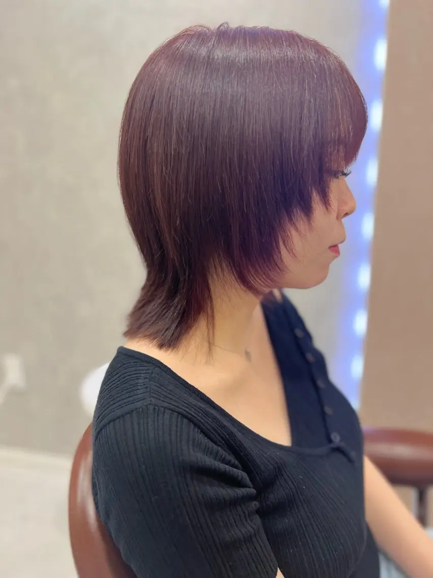 ショート ウルフカット 🐝Haney .haruka🐝のヘアスタイル