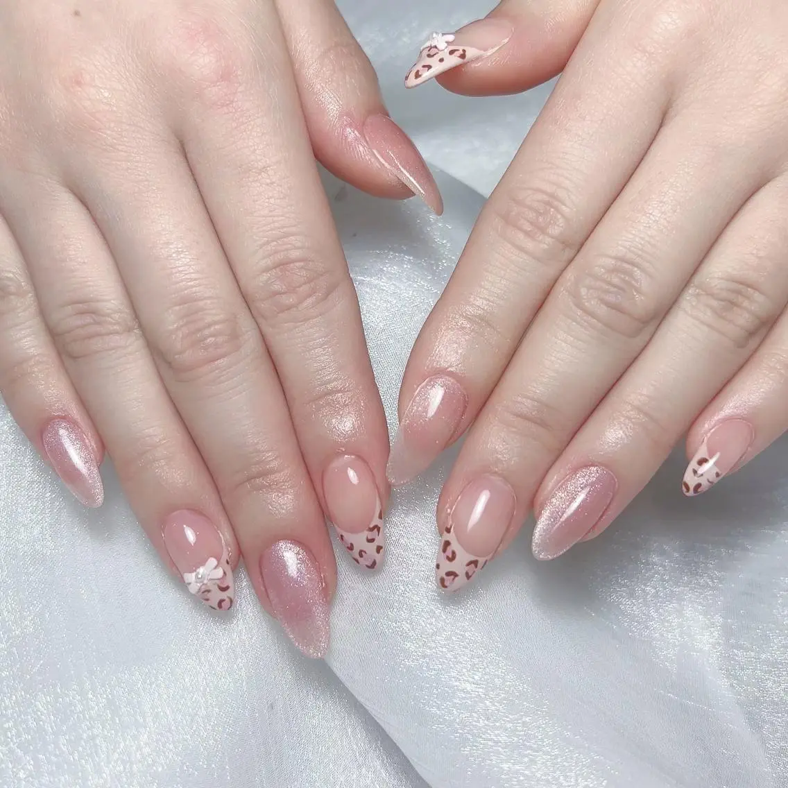 ネイル マグネットネイル シンプルネイル ハンドネイル NAILサロン 木にいるのネイルデザイン
