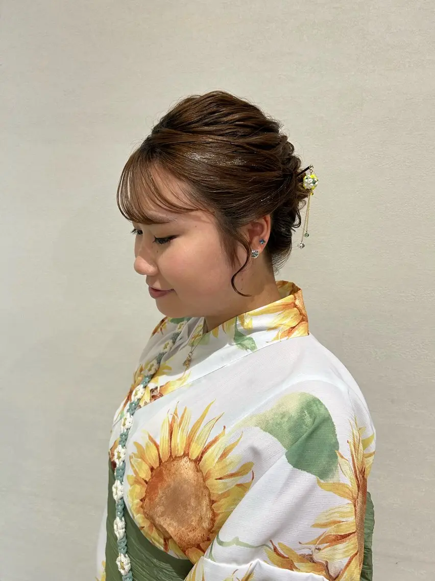ヘアアレンジ 横田 まおのヘアスタイル