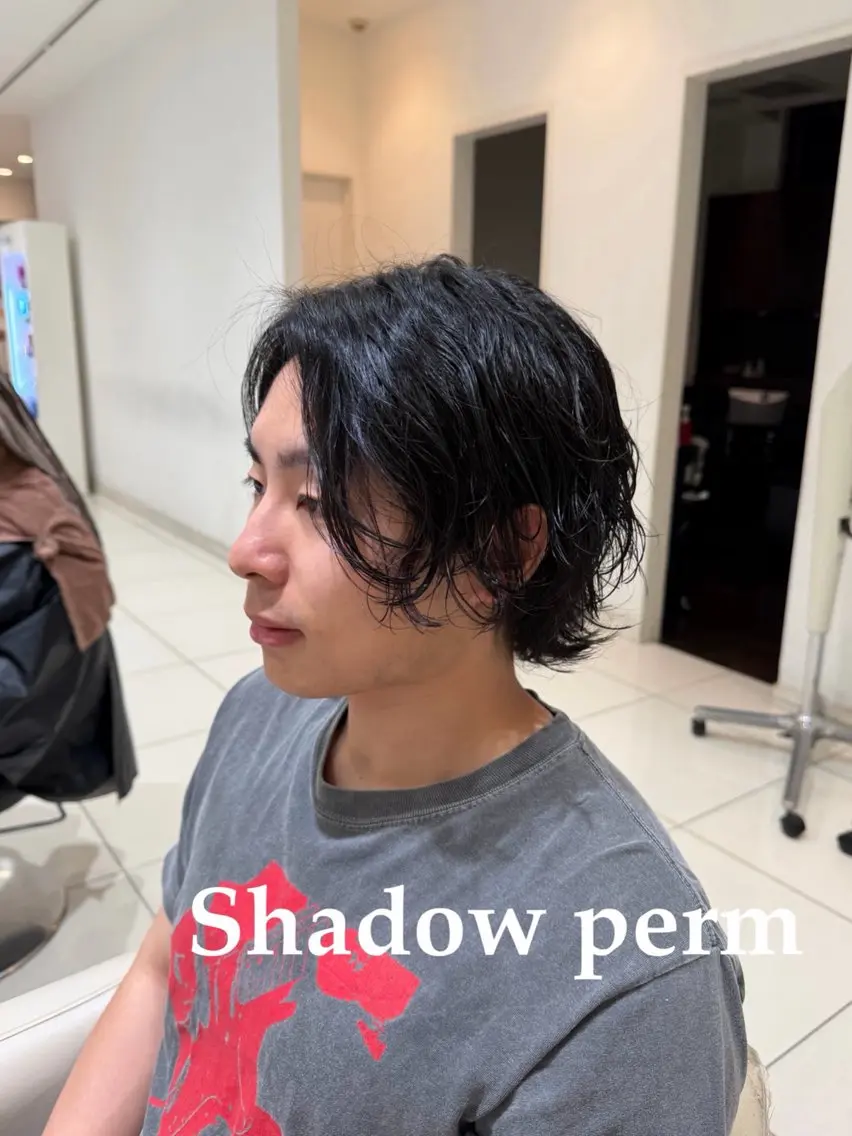 ショート パーマ カット パーマ 樋笠 知佳のヘアスタイル