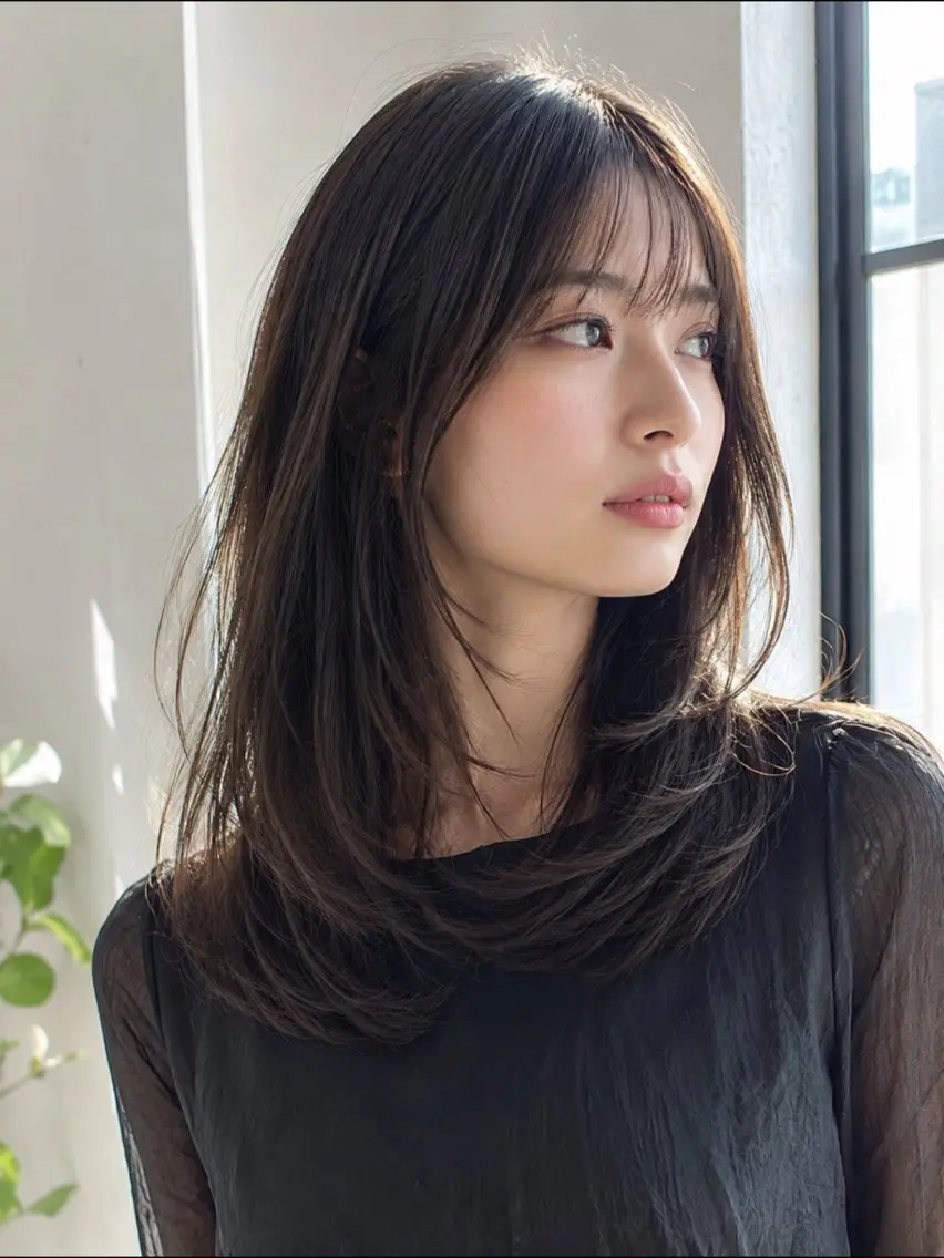 ミディアム カラー カット ヘアカラー 縮毛矯正 トリートメント ✨毛髪診断で絶対綺麗 ✨美髪艶髪専門✨高浪のヘアスタイル