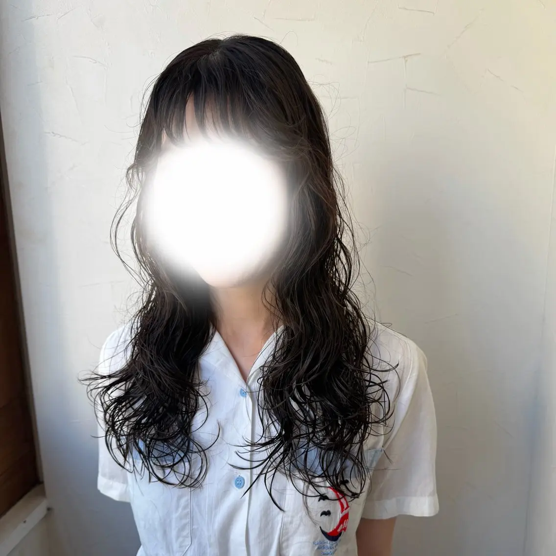 ロング パーマ パーマ 🌙Runa似合わせ /透明感カラーのヘアスタイル