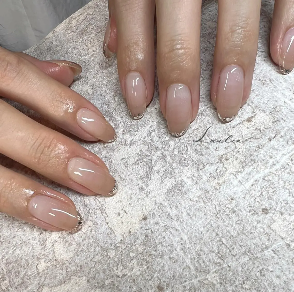 ネイル フットネイル 韓国ネイル ハンドネイル nail salon Lauleaのネイルデザイン