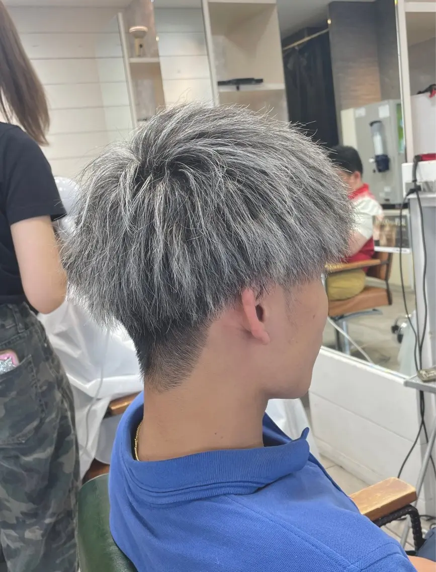 カラー 似合わせカット✂️ 赤阪 隼🐧のヘアスタイル