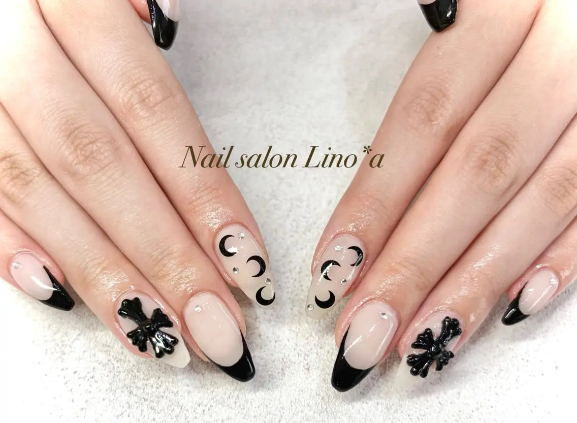 ネイル フレンチネイル 持ち込み ハンドネイル Nail salon Lino*aのネイルデザイン