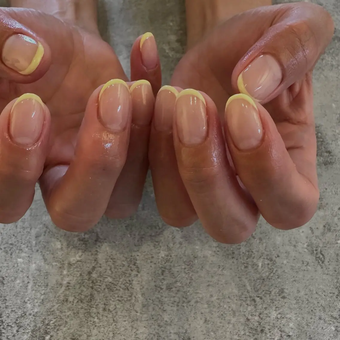 ネイル フレンチネイル ハンドネイル nailsalon nuit.のネイルデザイン