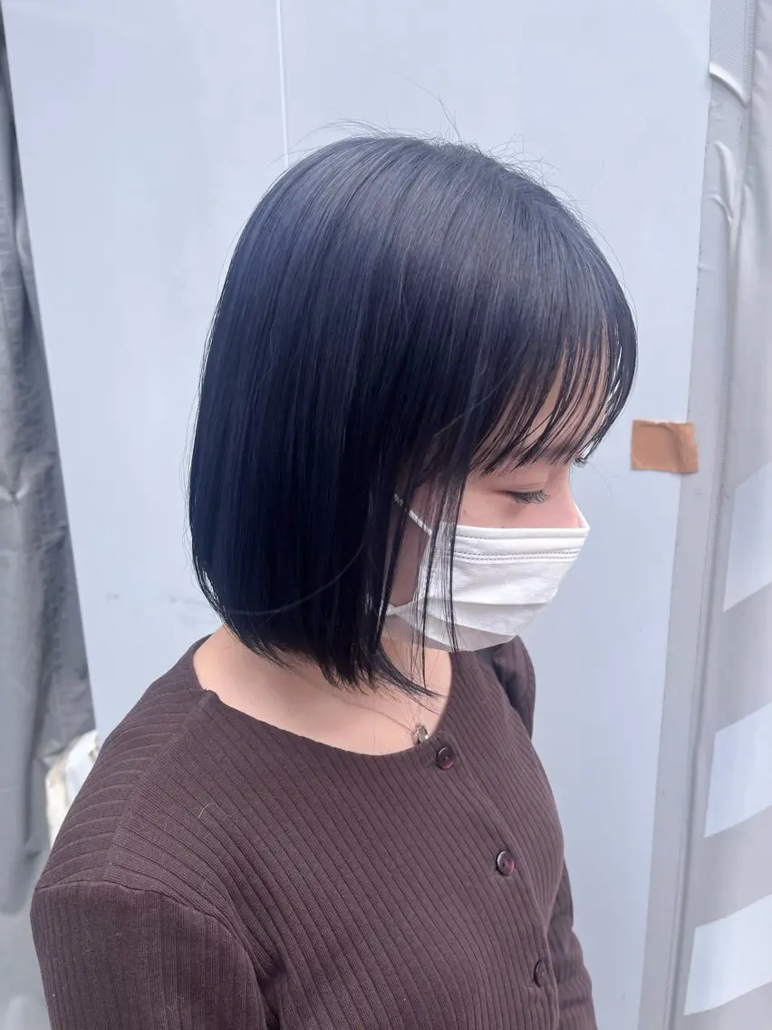 ショート カット 盛れる透けカラー🎀 似合わせ/uiのヘアスタイル