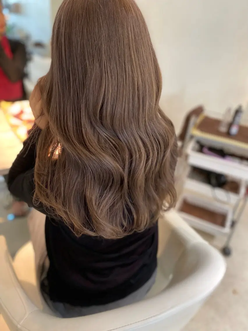 セミロング 髪質改善 トリートメント ヘアカラー トリートメント 🫧艶髪専門🫧 マサヤのヘアスタイル