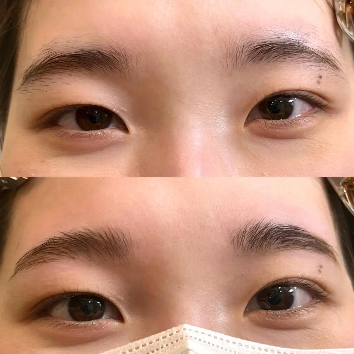 アイブロウ cana 札幌レイヤースタイルのヘアスタイル