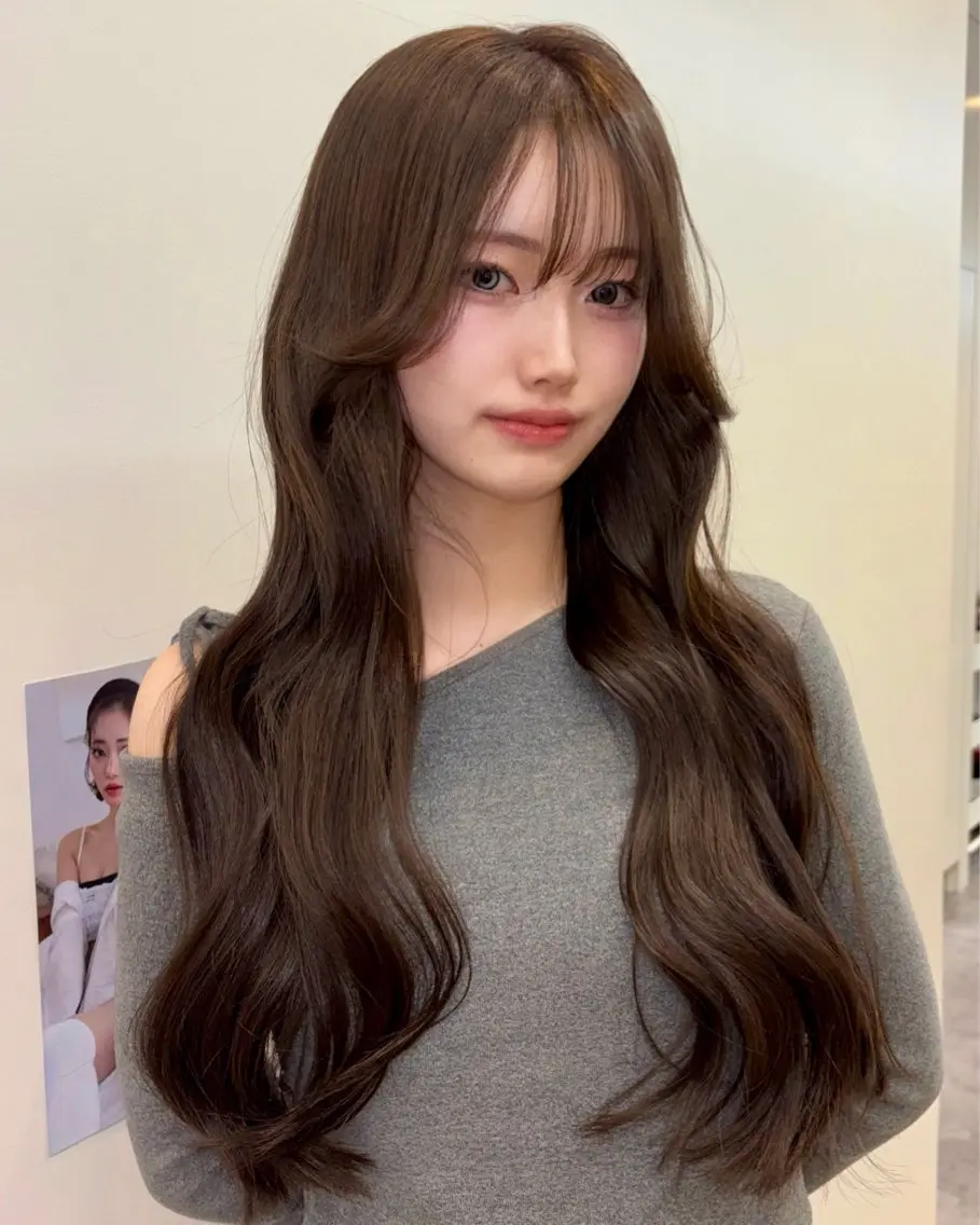 ロング ヘアカラー 🩶HARUKA/ ボブカット🩶のヘアスタイル
