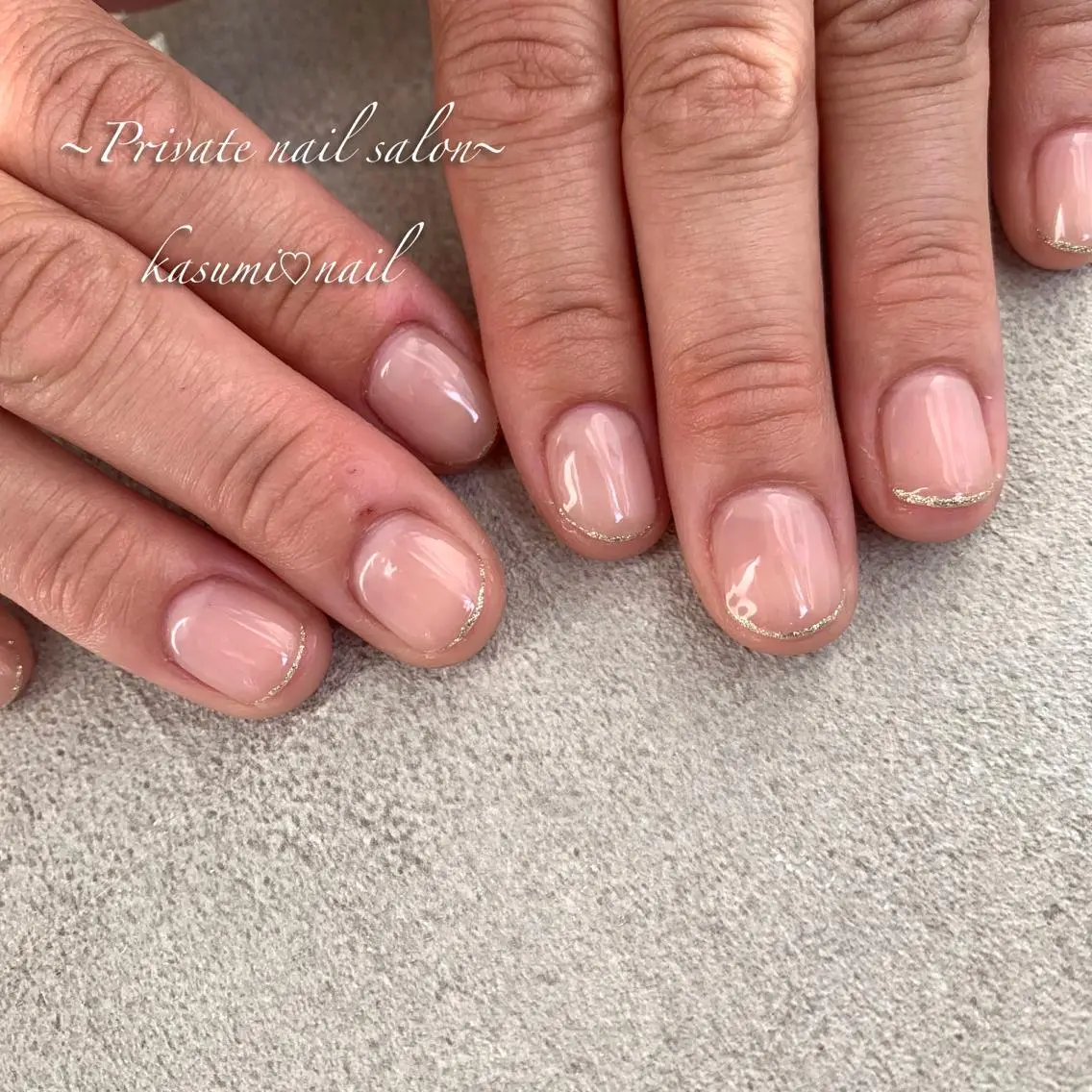 ネイル アートネイル ラメ(グリッター) マグネットネイル ミラーネイル ニュアンスネイル KASUMI♡ Nailのネイルデザイン