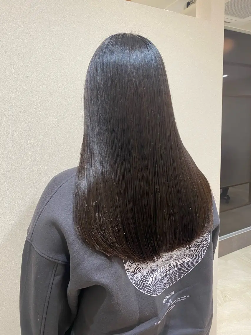 ロング カット 縮毛矯正 トリートメント 🌿縮毛矯正/ 髪質改善🌿コバヤシのヘアスタイル