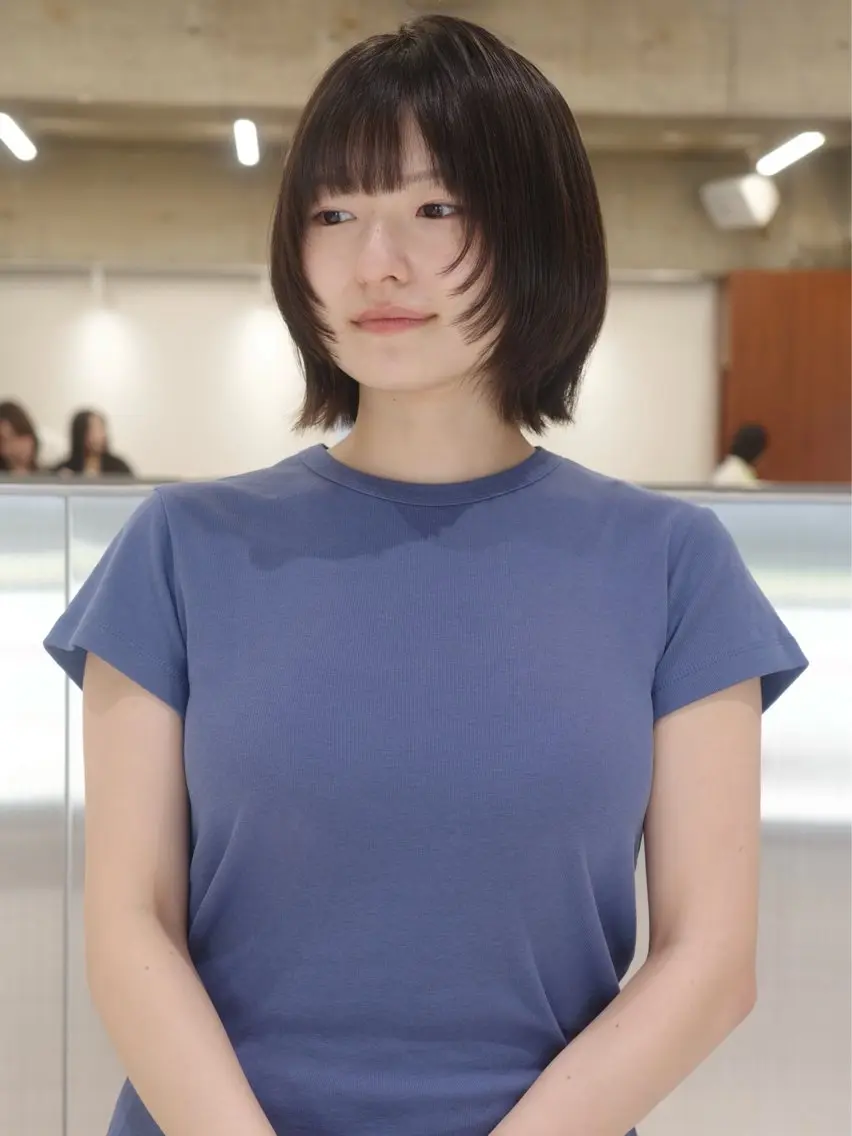 ショート カット (𝐡)𝐰𝐢𝐦 𝐲𝐮𝐧𝐚のヘアスタイル