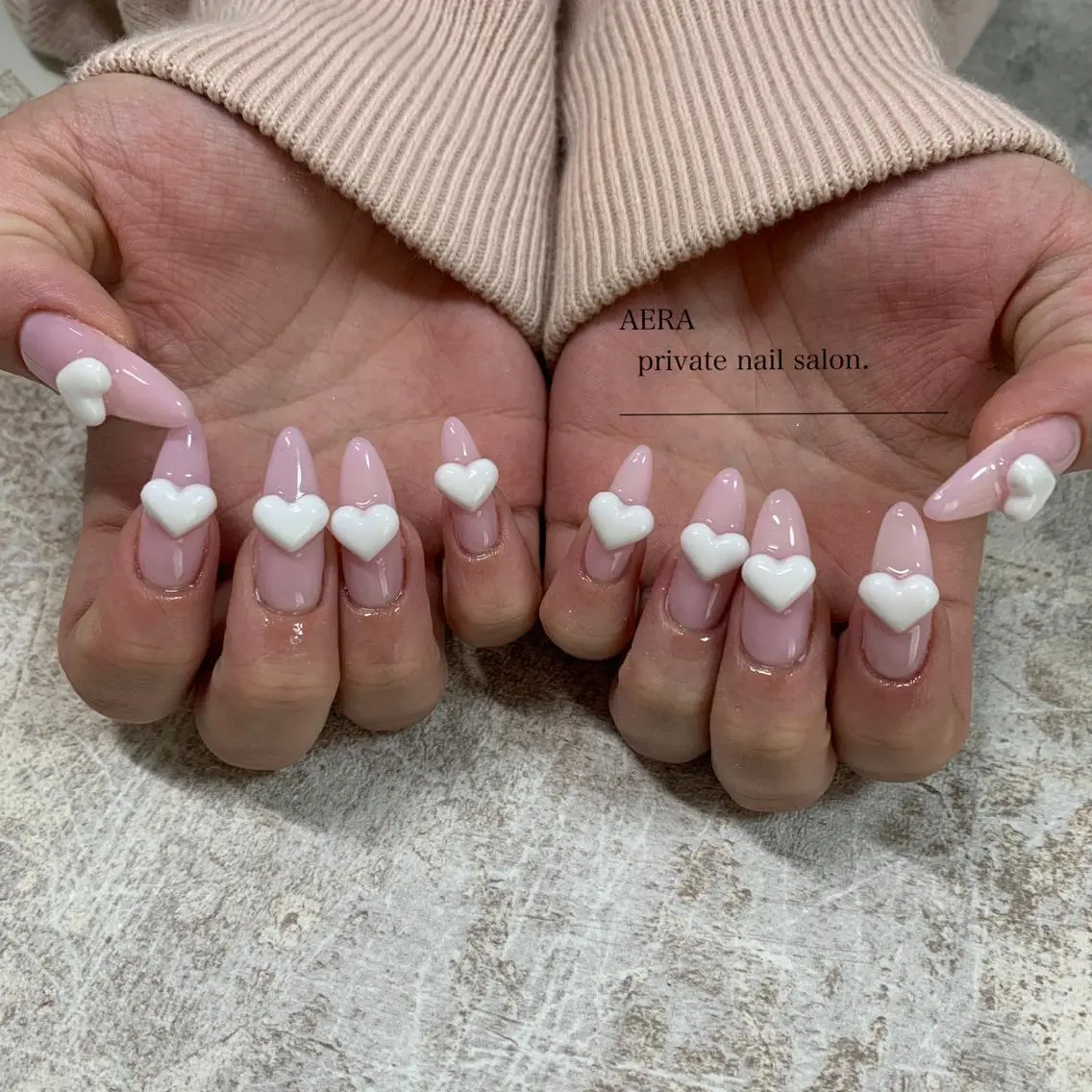 ネイル AERA nail shino🐱⸝꙳のネイルデザイン