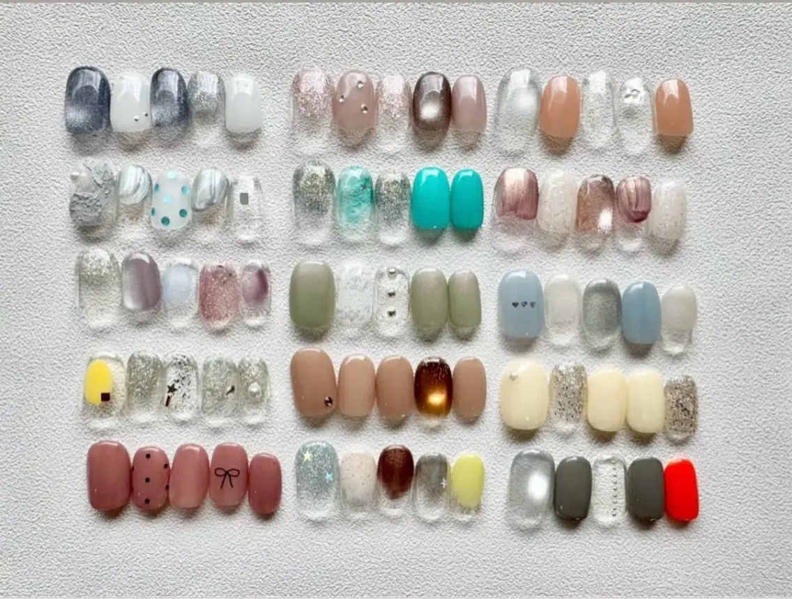 【ハンド】🩰アシンメトリー/トレンドデザイン【オフ有り🙆🏻】の写真