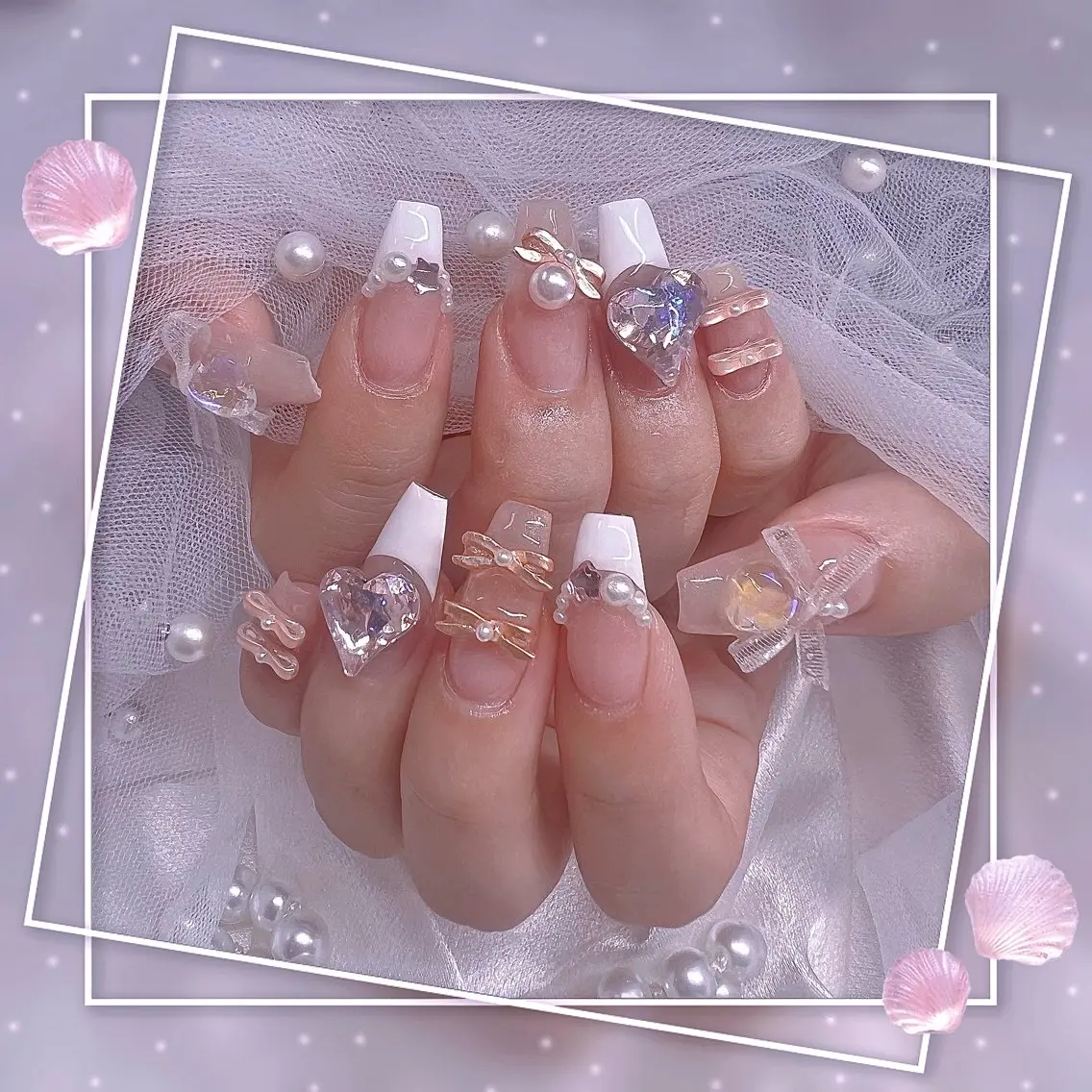 ネイル グラデーション マグネットネイル ピンク ワンホンネイル ハンドネイル Chill Nailsalonのネイルデザイン