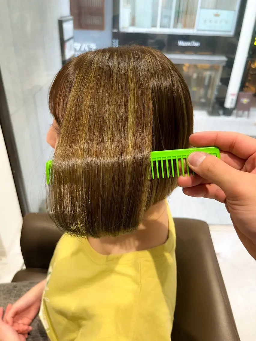 ショート カラー ヘアカラー トリートメント Grow by NYNY 坂本 理輝のヘアスタイル