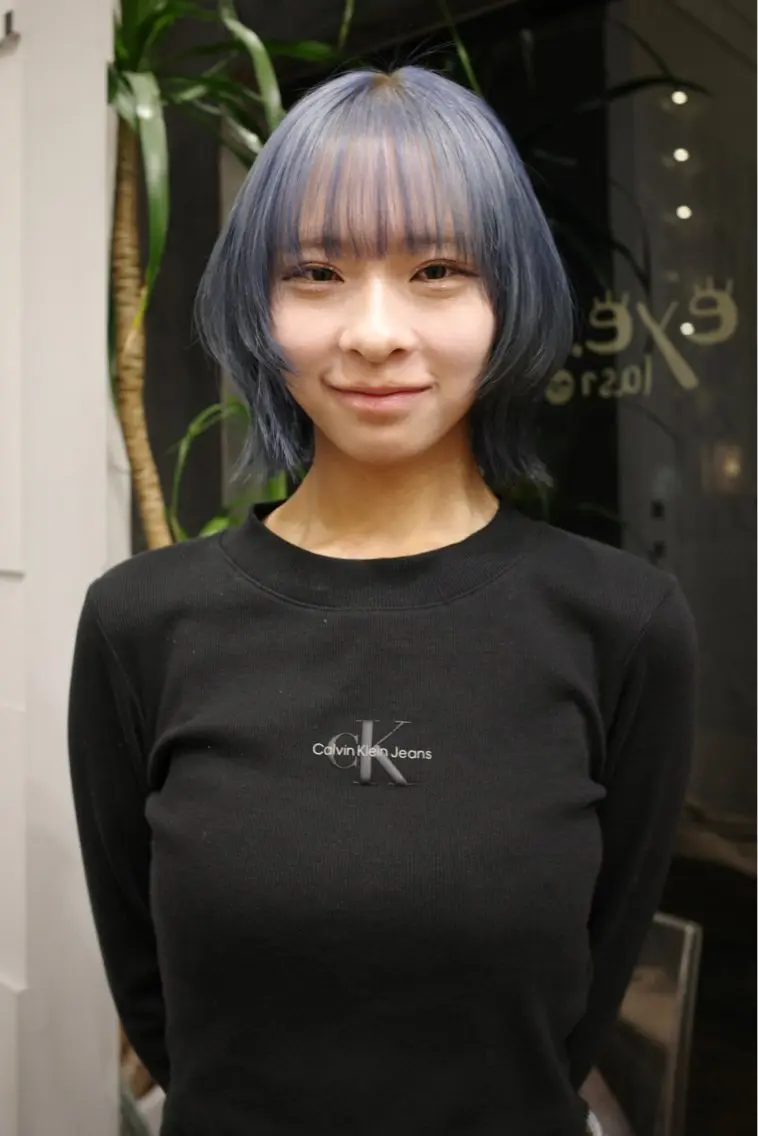 ⚫︎cut+care breach color+3step treatmentの写真