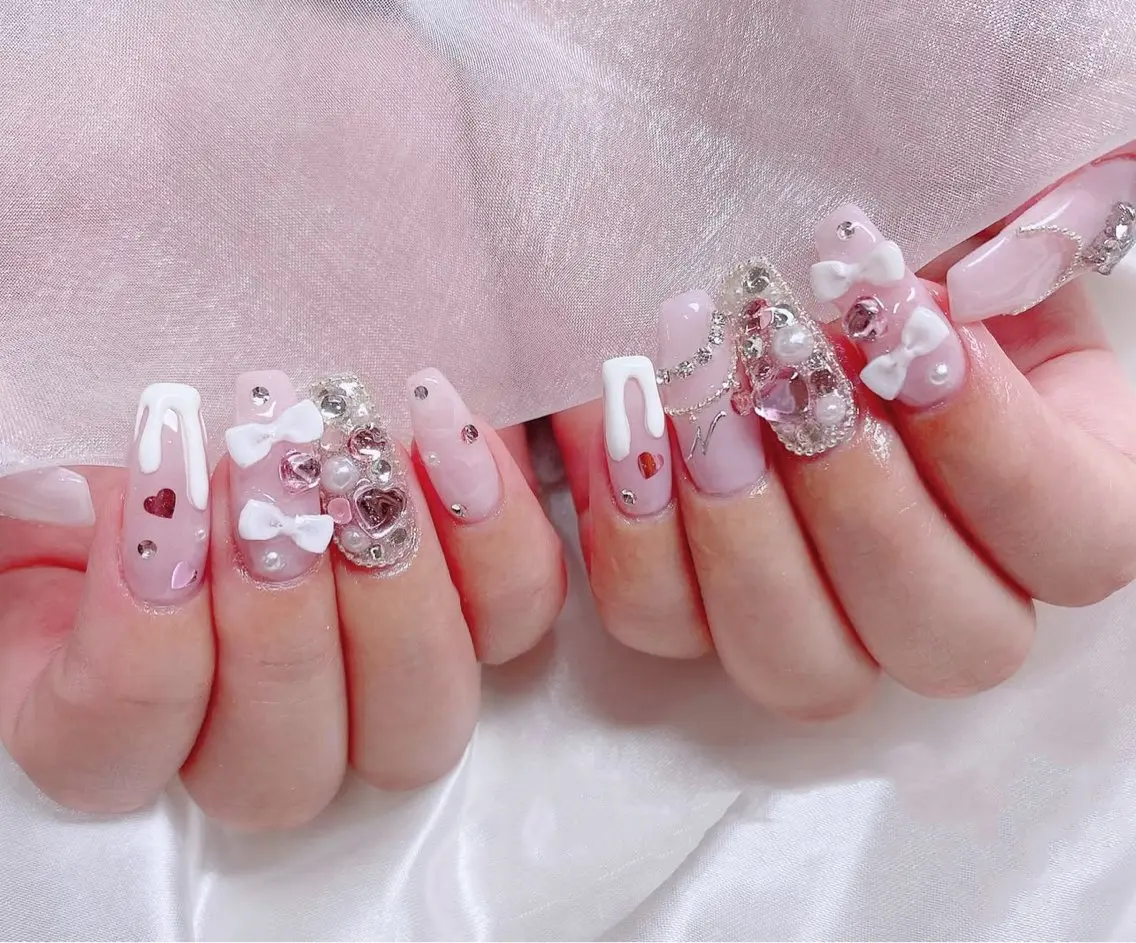 ネイル ハンドネイル ╹◡╹MimoEye lash🌻Nailのマツエク・マツパデザイン