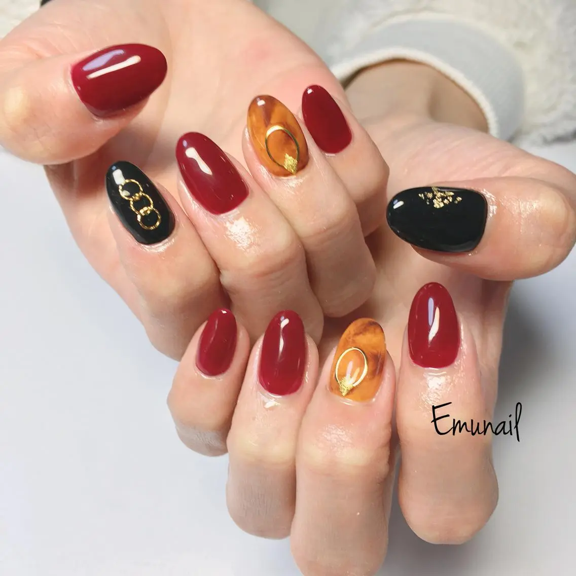 ネイル ハンドネイル Emu Nailのネイルデザイン