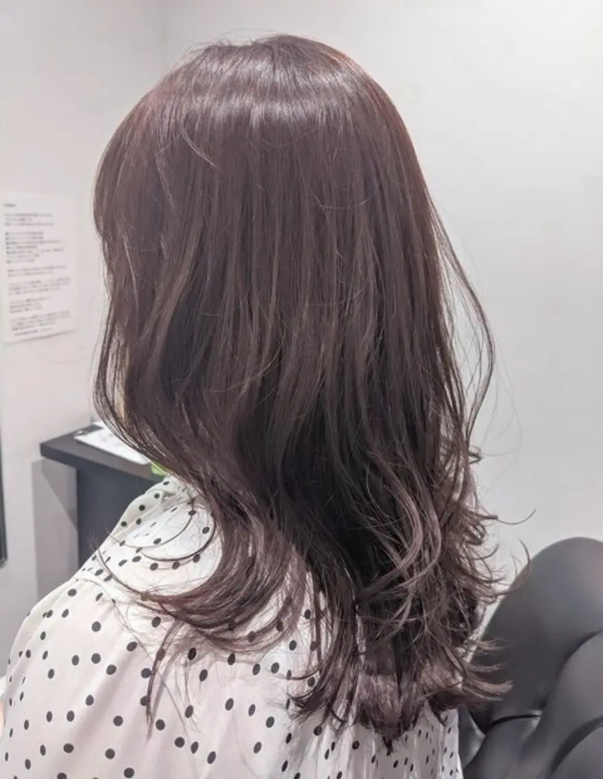 ミディアム Mina 心斎橋 The ECTのヘアスタイル