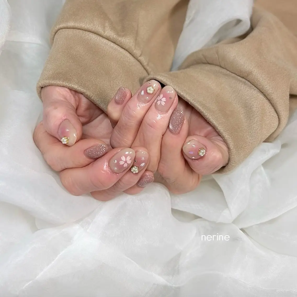 ネイル ハンドネイル nail salon nerineのネイルデザイン