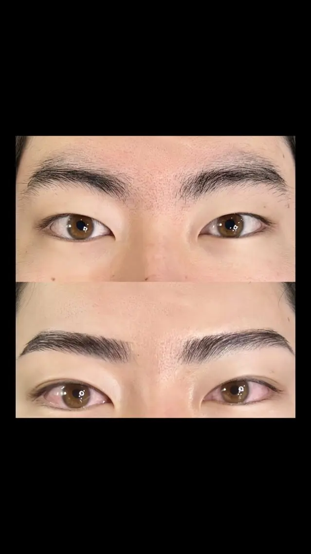 【メンズ眉毛専門】ミニモ限定⭐️No.1人気メンズ眉毛パーマ＋メンズ眉毛脱毛ワックスの写真