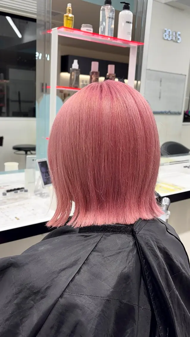 ミディアム ヘアカラー 透明感カラー/ ダブルカラー/あすまのヘアスタイル