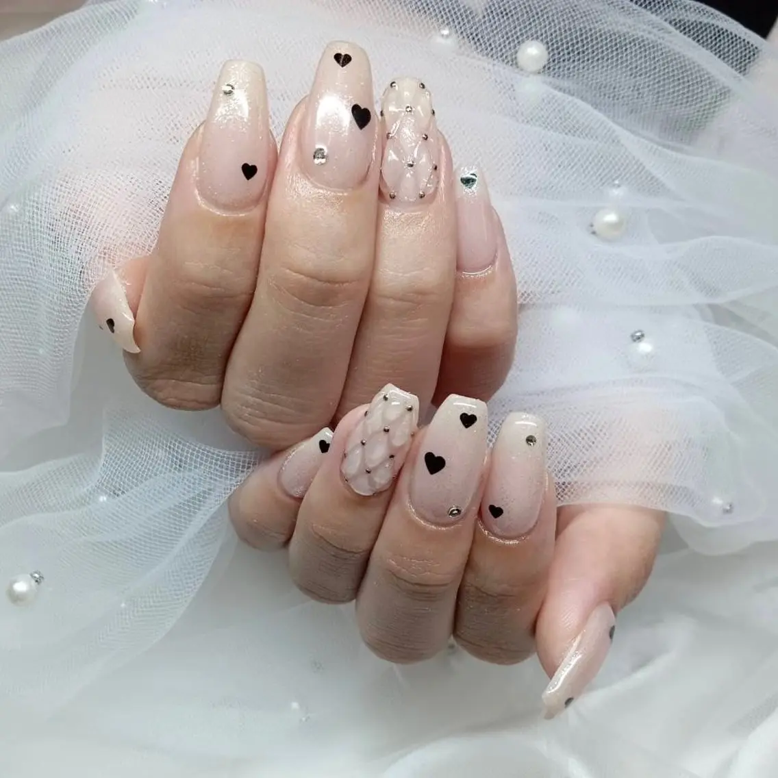 ご新規さま限定　　アートつけ放題☃️ジェルネイル(オフ込)の写真