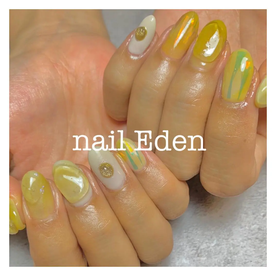 ネイル 持ち込み Eden ♾️のネイルデザイン