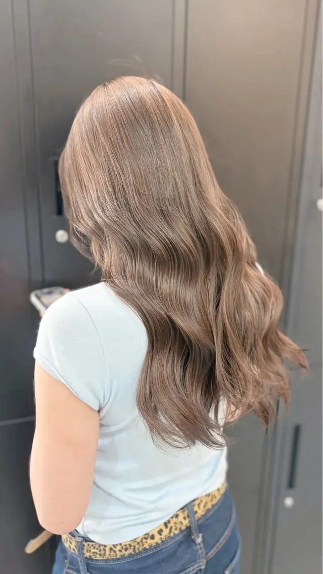 ロング カラー ヘアカラー 🎀透明感カラー /似合わせカット🎀のヘアスタイル