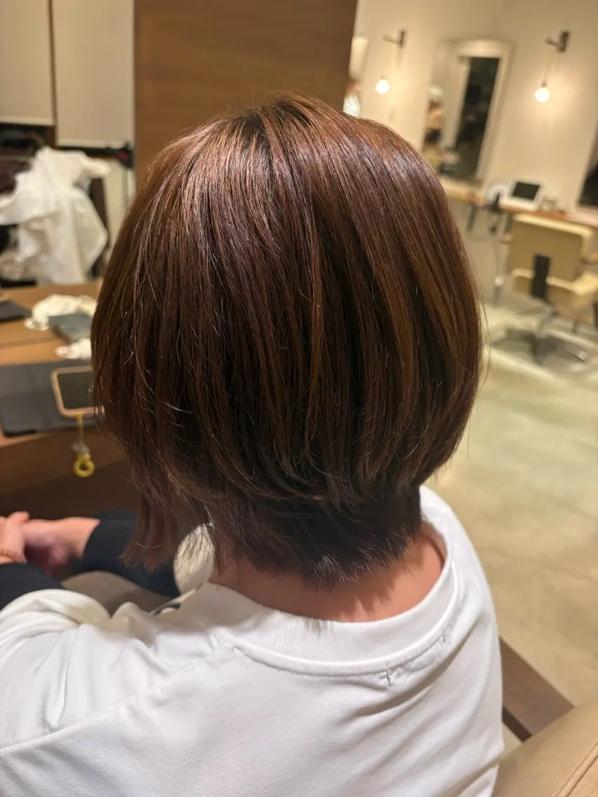 ミディアム dress_ nanamiのヘアスタイル