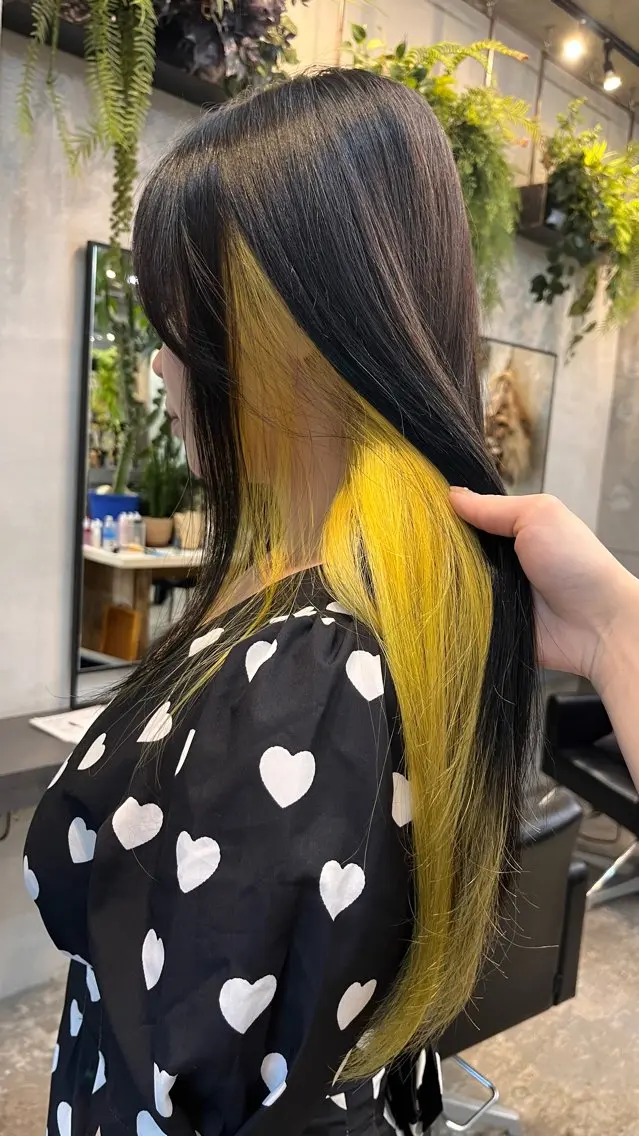 ロング カラー インナーカラー 🌷KARIN/ メンズ、ショート🍃のヘアスタイル