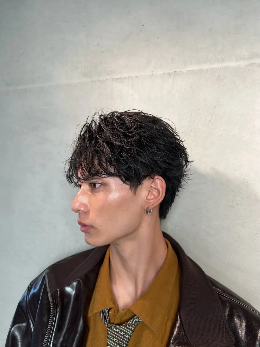 カット＋シャドウパーマの写真