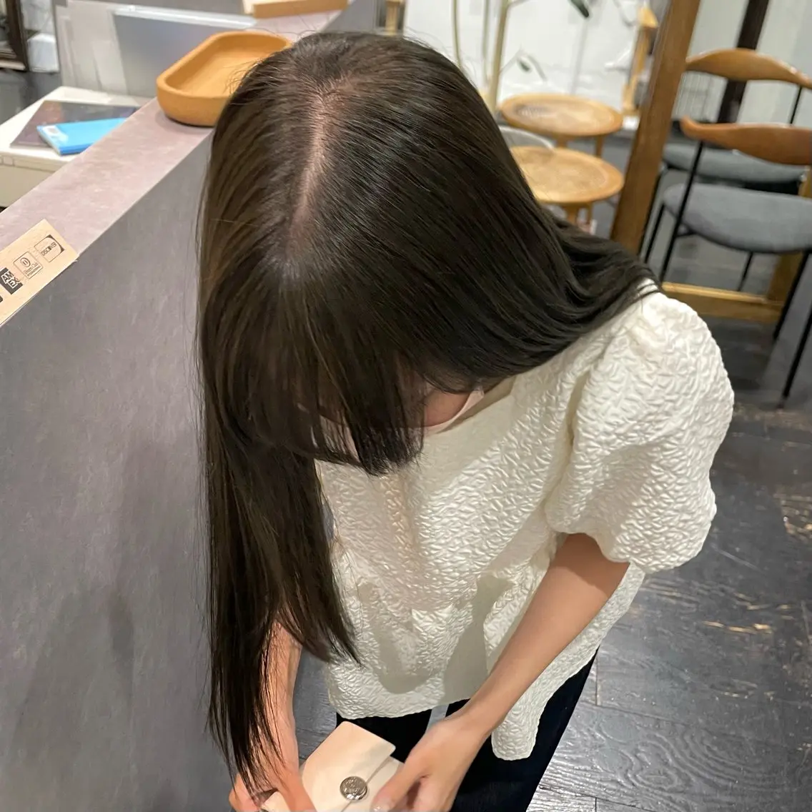 カラー ヘアカラー rion🌛 /都島/透明感カラーのヘアスタイル