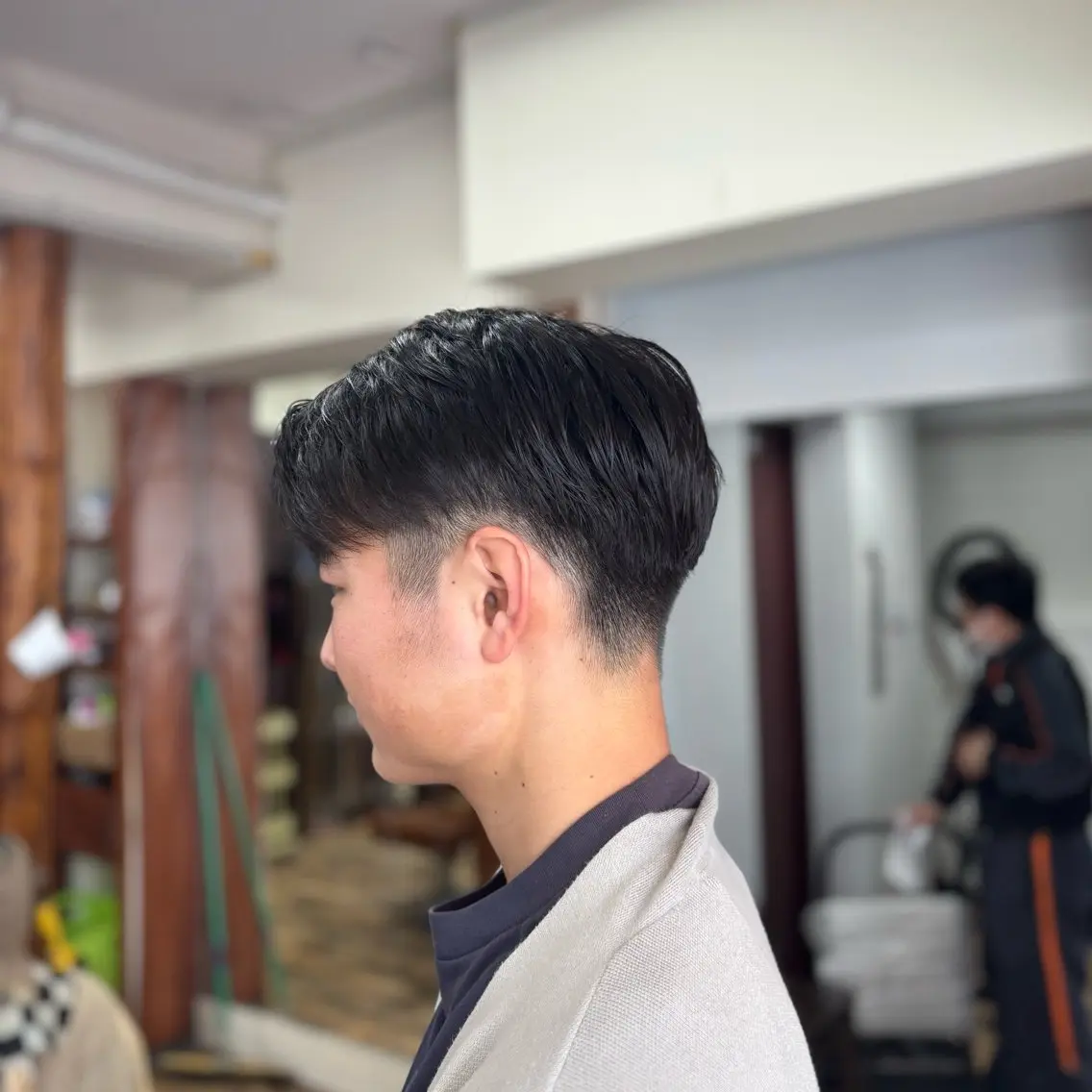 ショート メンズ もえ こーんのヘアスタイル