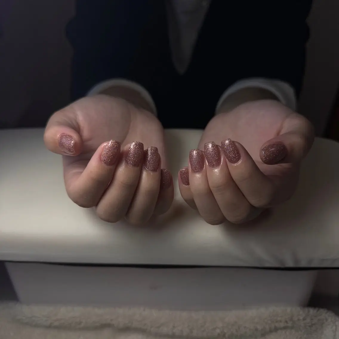ネイル チークネイル フレンチネイル グラデーション 韓国ネイル マグネットネイル Hana Nailのネイルデザイン