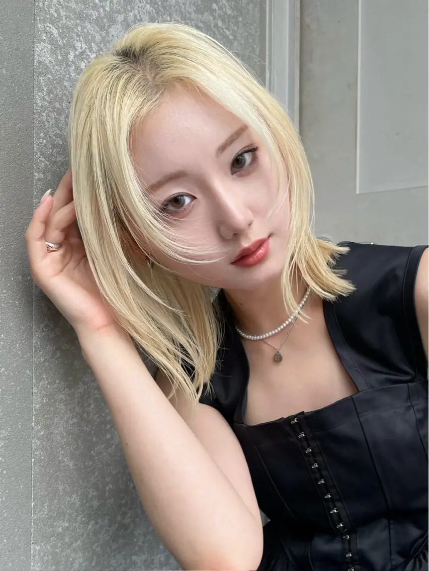 ショート カラー カット ヘアカラー トリートメント Lond Bloom 天神ショート/ボブのヘアスタイル