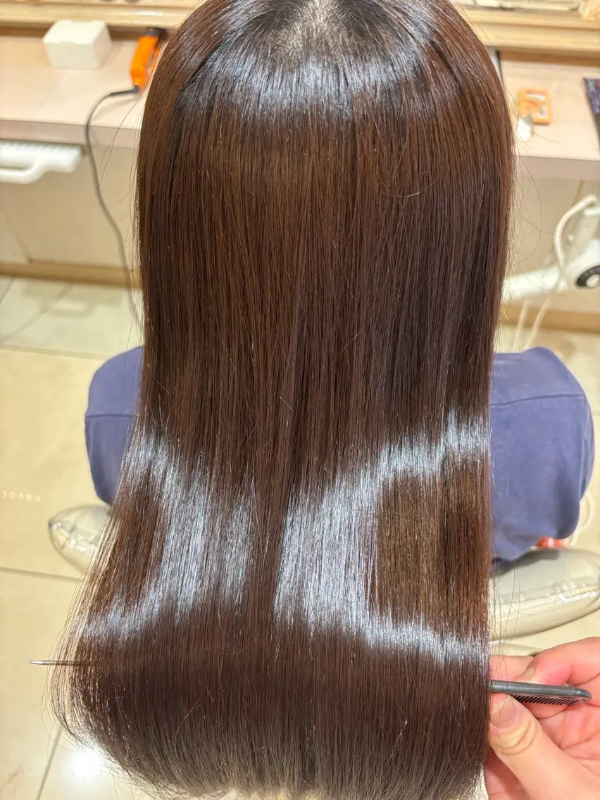 縮毛矯正 小倉 光希のヘアスタイル
