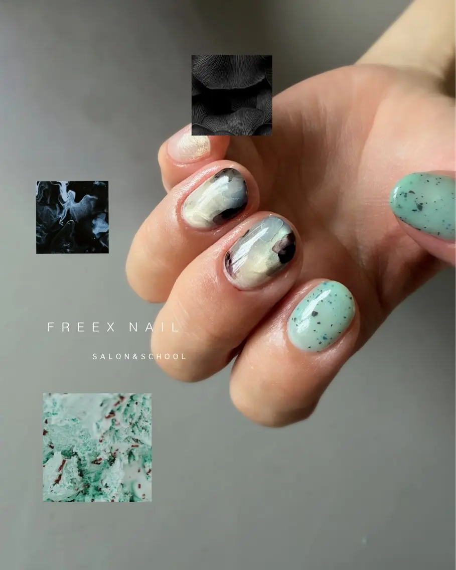 ネイル ニュアンスネイル ハンドネイル ハンドケア freex nail /ニュアンス/個性派のネイルデザイン