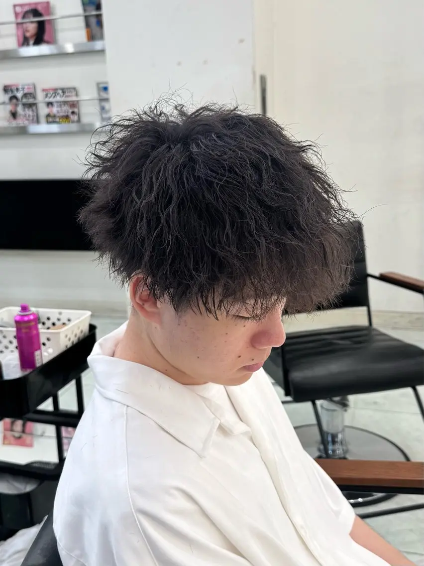 メンズ NEXT静岡パーマ 指名数No1にっき〜のヘアスタイル