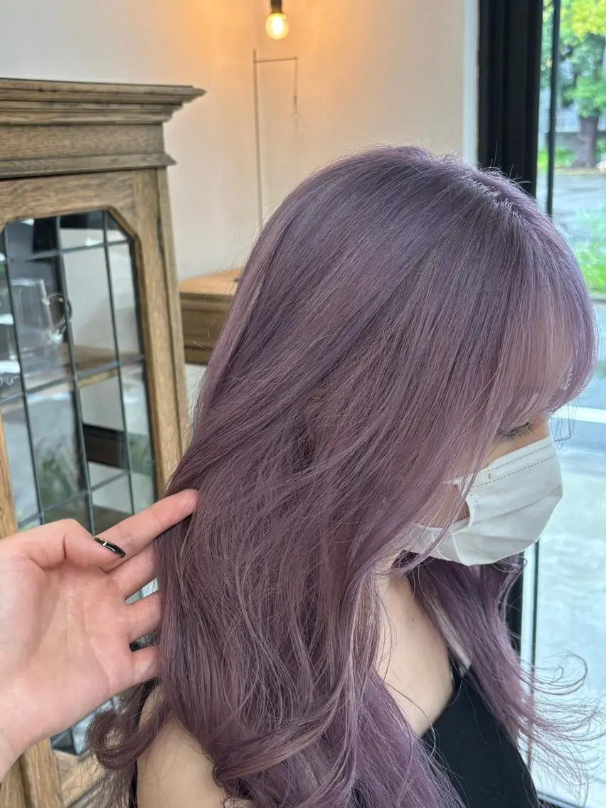 カラー yu- naのヘアスタイル