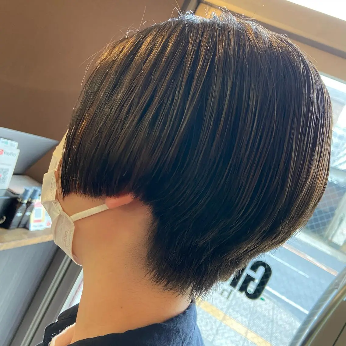 ショート カラー ショートヘア カット ヘアカラー 💜推しインナー カラー/菊池柊真💜のヘアスタイル