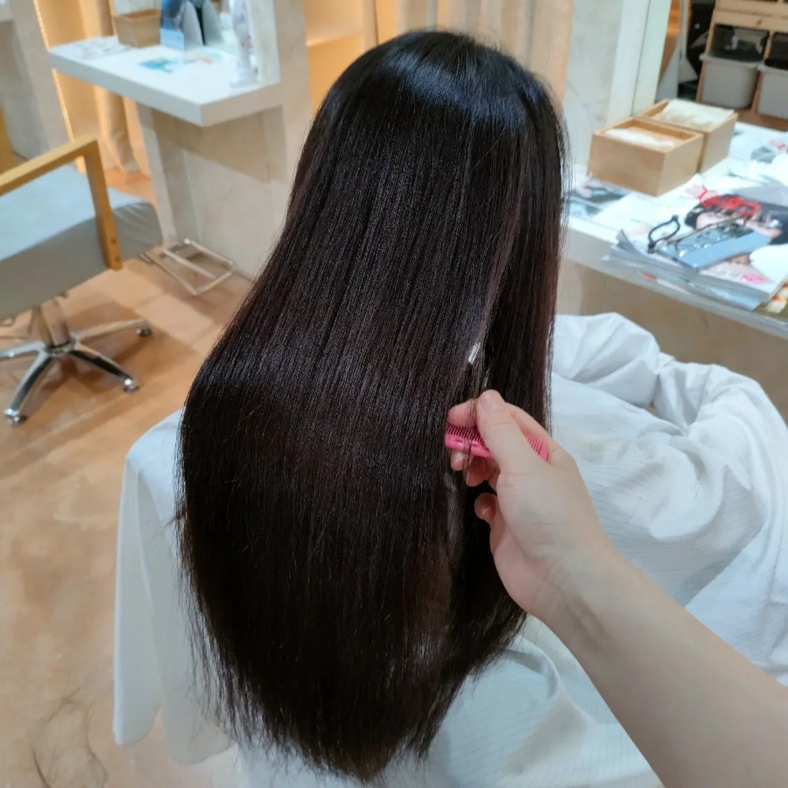 ロング レイヤーカット/メン ズカット✂︎松澤日菜のヘアスタイル