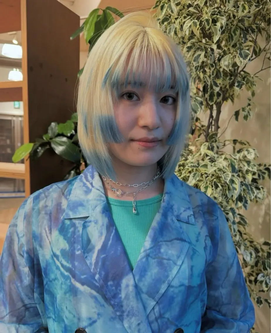ミディアム カラー ブリーチ 🦄カラーモデル 募集中🦄ちえみのヘアスタイル